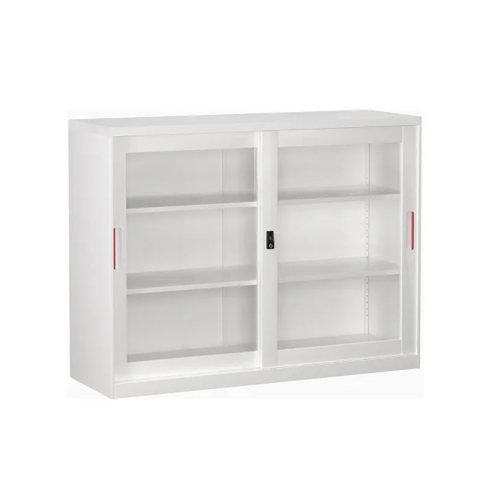 TỦ SẮT THẤP CÁNH KÍNH TU118GD