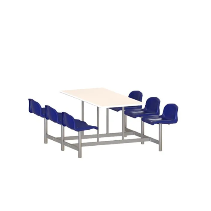 BỘ BÀN ĂN CÔNG NGHIỆP 6 GHẾ BA03